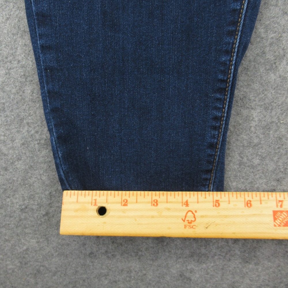 Lane Bryant 20R Dark Wash Stretch Denim‎ Mid Rise Skinny Jean Women's Plus Size - Picture 8 of 13